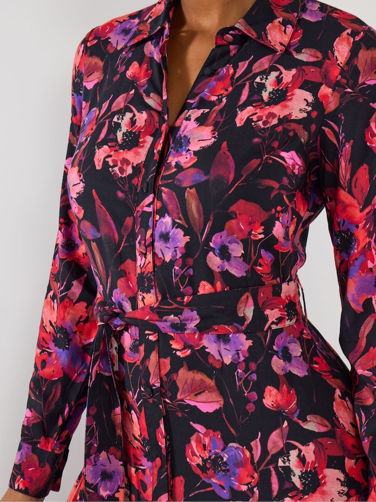 Joe Browns Floral Shirt Maxi Dress - Imagem 2 de 5