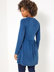 Joe Browns Blue Pink Jersey Tunic - Image 2 of 5
