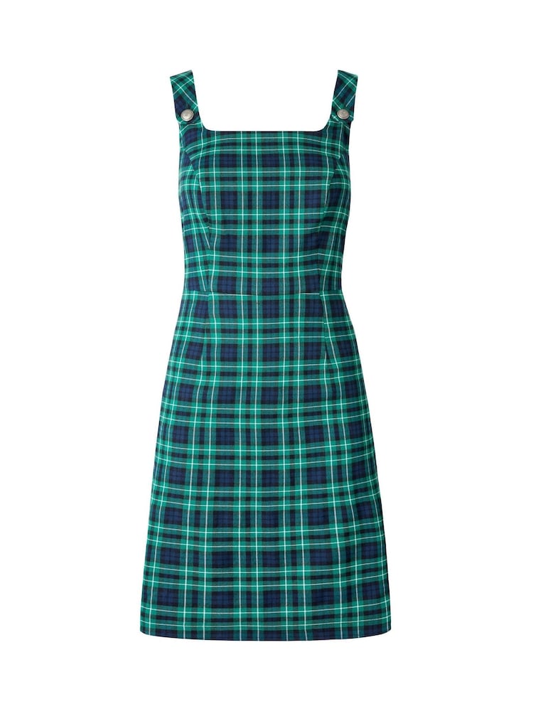Joe Browns Green Pinafore Mini Dress - Image 5 of 5
