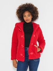 Joe Browns Red Red Hooded Jacket - Image 1 of 5