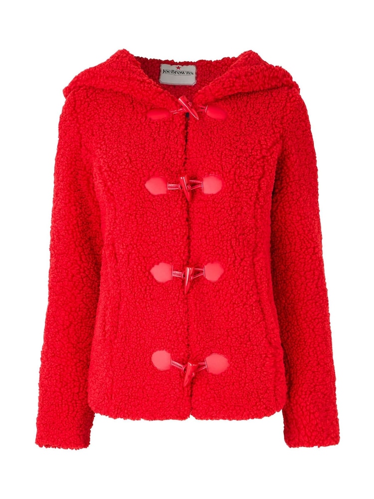 Joe Browns Red Red Hooded Jacket - Image 5 of 5 Joe Browns Red Red Hooded Jacket - Image 5 of 5