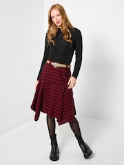 Joe Browns Black Slim Textured High Neck Top - Image 3 of 5