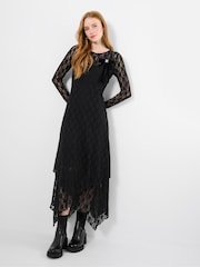 Joe Browns Black Versatile Black Lace Dress - Image 2 of 7