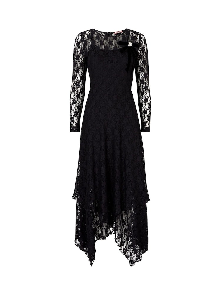 Joe Browns Black Versatile Black Lace Dress - Image 7 of 7