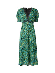 Joe Browns Green Vintage Floral Tea Dress - Image 5 of 5