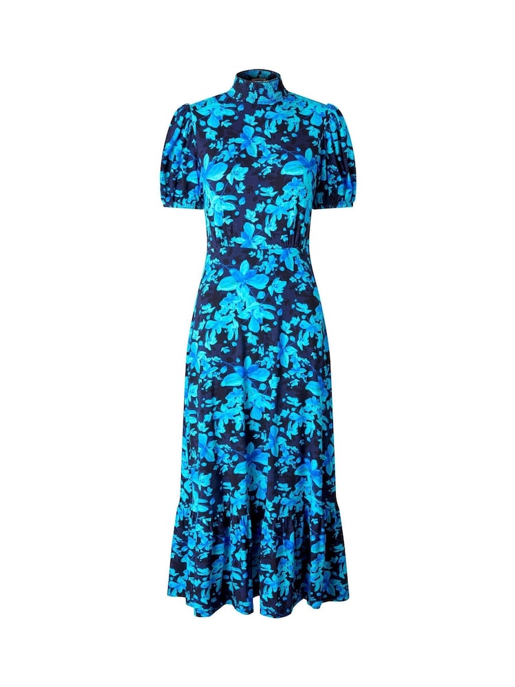 Joe Browns Blue Petite Autumn Vintage Midi Dress - Image 7 of 7