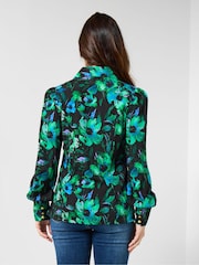 Joe Browns Blue Vintage Floral Blouse - Image 5 of 7