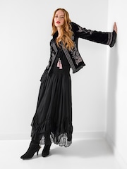 Joe Browns Black Wide Sleeve Boho Jacket - Image 5 of 7