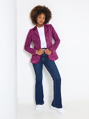 Joe Browns Purple Petite Single Breasted Jacket - Image 3 of 7