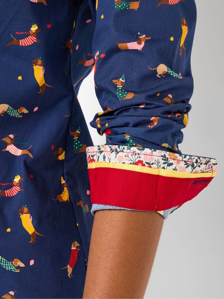 Joe Browns Sausage Dog Shirt - Image 5 of 7