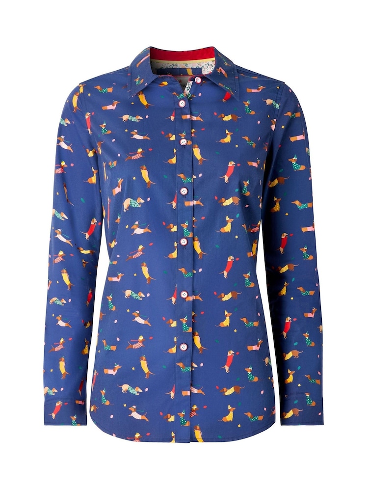 Joe Browns Sausage Dog Shirt - Image 6 of 7