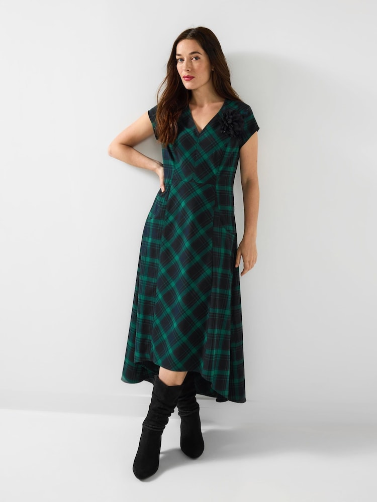 Joe Browns Green Petite High Low Maxi Dress - Image 2 of 5 Joe Browns Green Petite High Low Maxi Dress - Image 2 of 5