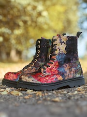 Joe Browns Black Winter Classic Lace Up Boots - Image 1 of 5