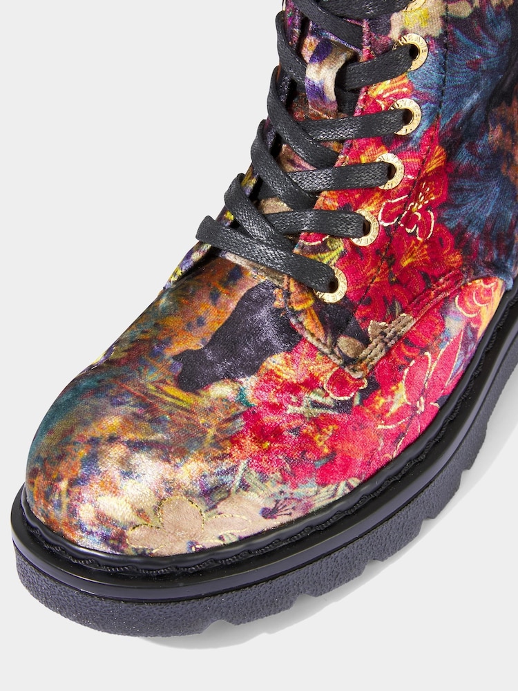 Joe Browns Black Winter Classic Lace Up Boots - Image 5 of 5