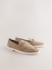 Sand Forever Comfort White Sole Suede Loafers - Image 6 of 9