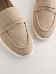 Sand Forever Comfort White Sole Suede Loafers - Image 8 of 9