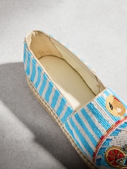 Multi Forever Comfort® Hand Beaded Espadrilles - Image 11 of 12
