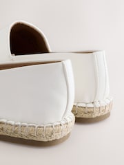White Forever Comfort® High Cut Espadrille Flats - Image 9 of 9