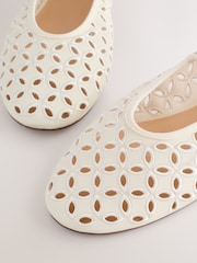 Bone Forever Comfort® Broderie Mary Jane Flats - Image 8 of 9