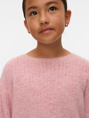 VERO MODA Pink Long Sleeve Knitted Jumper - Image 2 of 2