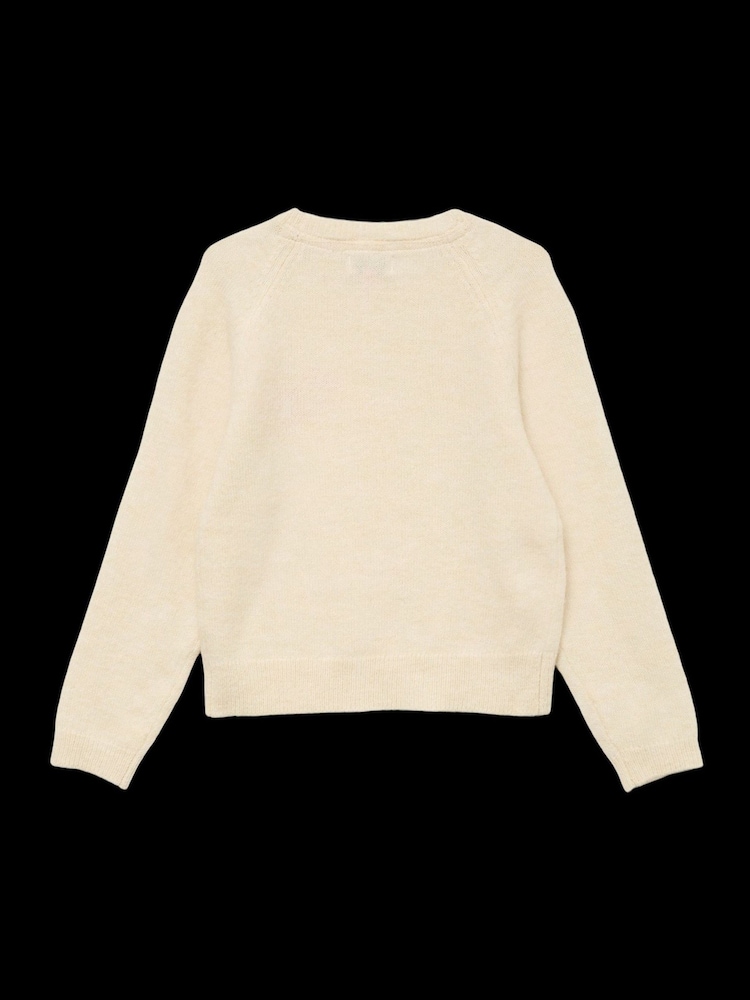VERO MODA Cream Heart Embroidery Knitted Jumper - Image 10 of 10 VERO MODA Cream Heart Embroidery Knitted Jumper - Image 10 of 10