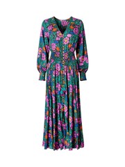 Joe Browns Blue Petite Autumn Floral Maxi Dress - Image 7 of 7