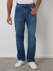 Threadbare Blue Loose Fit Jeans - Image 1 of 4