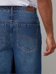 Threadbare Blue Baggy Fit Jeans - Image 4 of 4