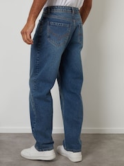 Threadbare Cream Loose Fit Jeans - Image 2 of 4
