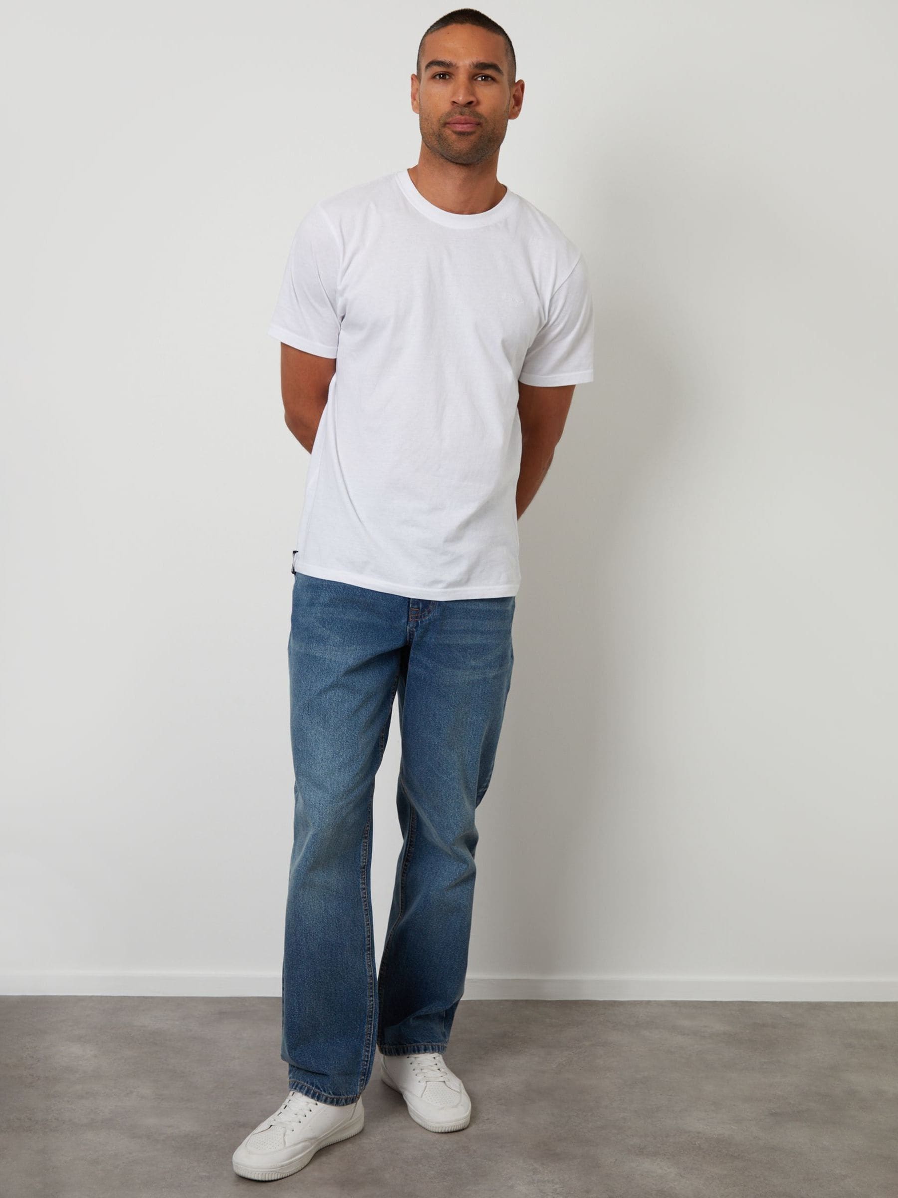 Comprar Lavagem Vintage Azul - Calça jeans folgada Threadbare from
