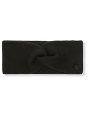 Calvin Klein Black Soft Twist Headband - Image 1 of 1