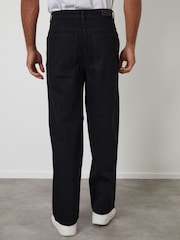 Threadbare Black Baggy Fit Jeans - Image 3 of 4