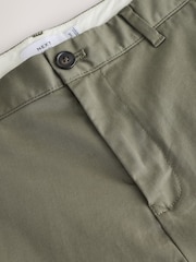 Khaki Green Slim Fit Cotton Rich Stretch Chinos - Image 2 of 4