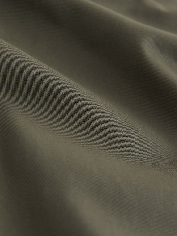 Khaki Green Regular Tapered Fit Cotton Rich Stretch Chinos - Image 5 of 5