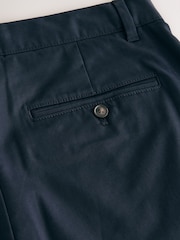 Navy Slim Fit Cotton Rich Stretch Chinos - Image 9 of 10