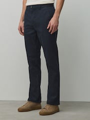 Navy Skinny Fit Cotton Rich Stretch Chinos - Image 1 of 7