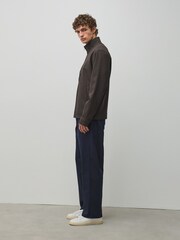 Navy Relaxed Fit Cotton Rich Stretch Chinos - Image 7 of 7