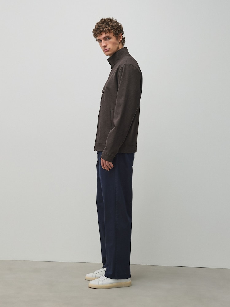 Navy Relaxed Fit Cotton Rich Stretch Chinos - Image 7 of 7 Navy Relaxed Fit Cotton Rich Stretch Chinos - Image 7 of 7