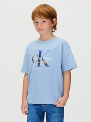 Calvin Klein Monogram Graphic T-Shirt - صورة 1 من 7