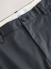 Charcoal Grey Straight Fit Cotton Rich Stretch Chinos - Image 12 of 15