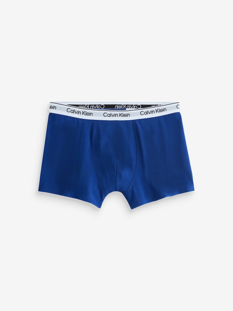 Calvin Klein Grey Trunks 3 Pack - Image 4 of 4 Calvin Klein Grey Trunks 3 Pack - Image 4 of 4