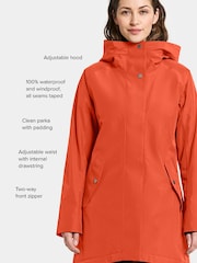 Didriksons Alana Womens Waterproof Coat - Image 4 of 4