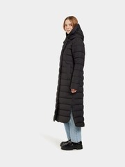Didriksons Stella Long Womens Padded Black Coat - Image 3 of 7