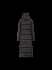 Didriksons Stella Long Womens Padded Black Coat - Image 7 of 7