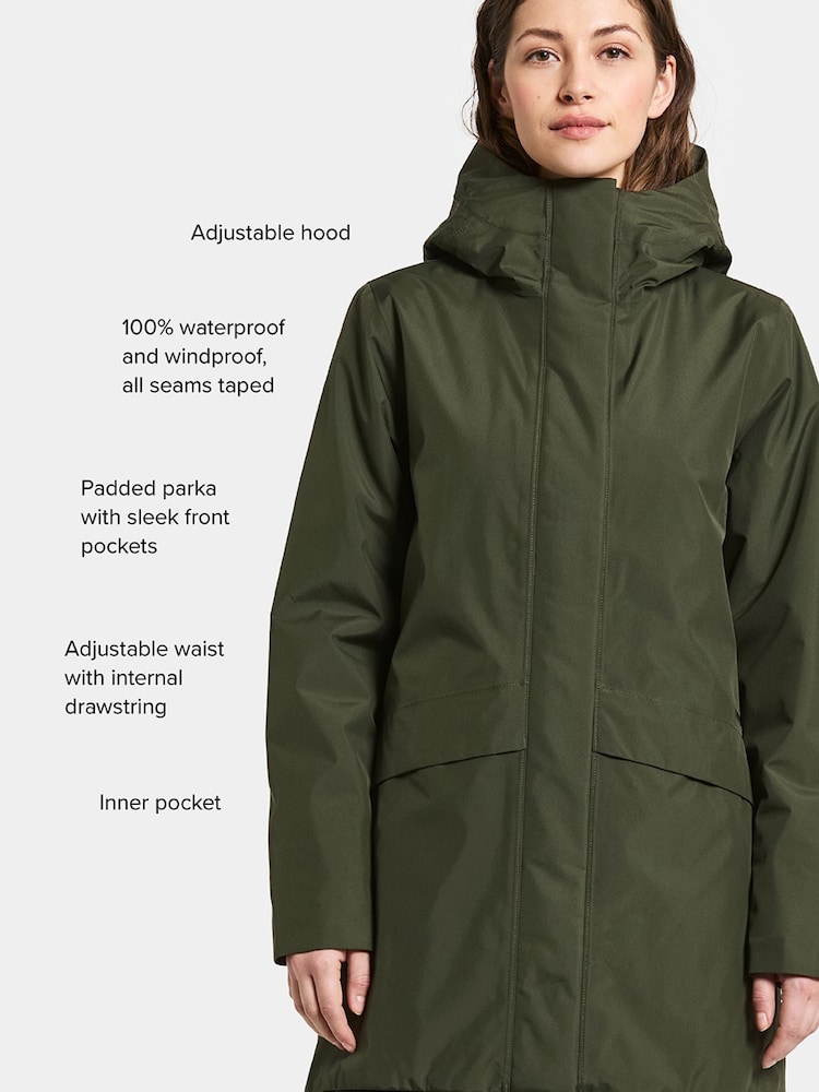 Didriksons Cajsa Womens Waterproof Coat - Imagem 6 de 6