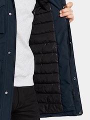 Didriksons Blue Aiden Mens Waterproof Coat - Image 4 of 6