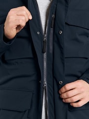 Didriksons Blue Aiden Mens Waterproof Coat - Image 5 of 6