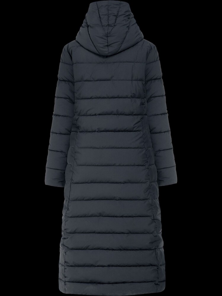 Didriksons Blue Stella Long Womens Padded Coat - Image 6 of 6