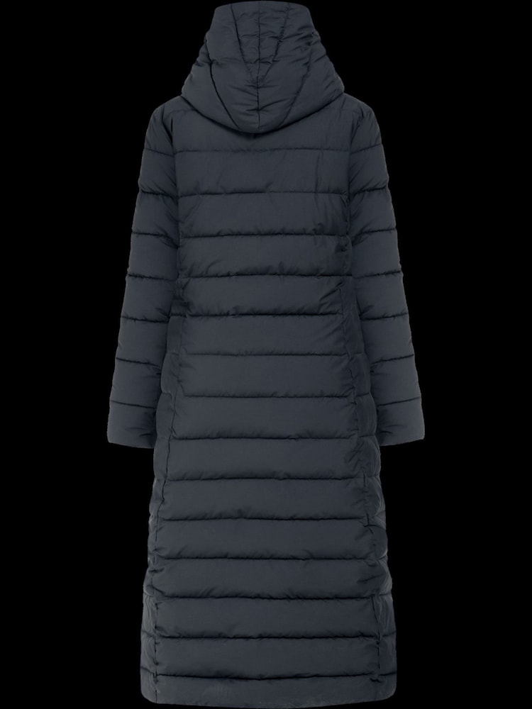 Didriksons Blue Stella Long Womens Padded Coat - Image 6 of 6 Didriksons Blue Stella Long Womens Padded Coat - Image 6 of 6
