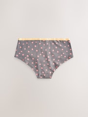 Leopard Print Hipsters Briefs 7 Pack (2-16yrs) - Image 10 of 11